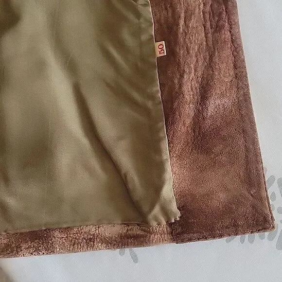70s Vintage Suede Coat - Picture 11 of 16